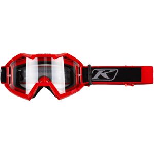 Klim Viper 2023 Motocross Brille - Schwarz Rot - Einheitsgröße - Unisex