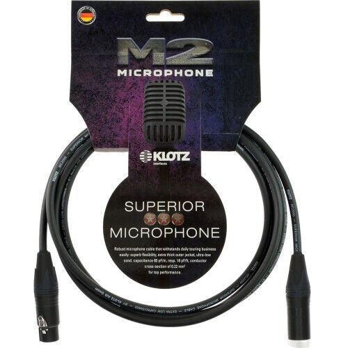 Klotz M2fm1-2000 M2 Mikrofonkabel 20 M