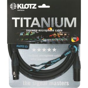 Klotz Ti-m0300 Mikrofonkabel Titanium 3 M