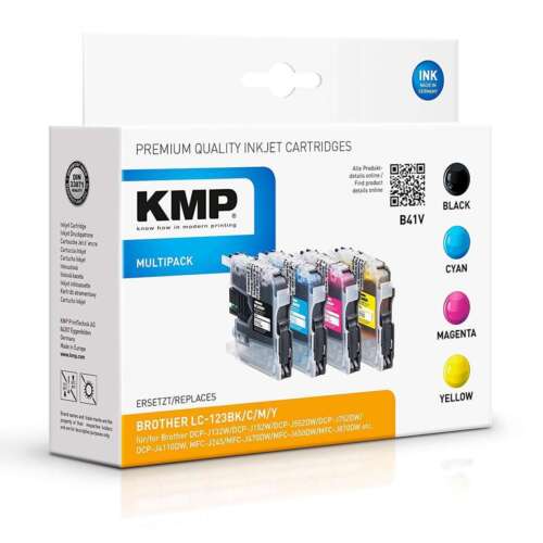kmp b41v multipack tinten-multipack 4-farbig