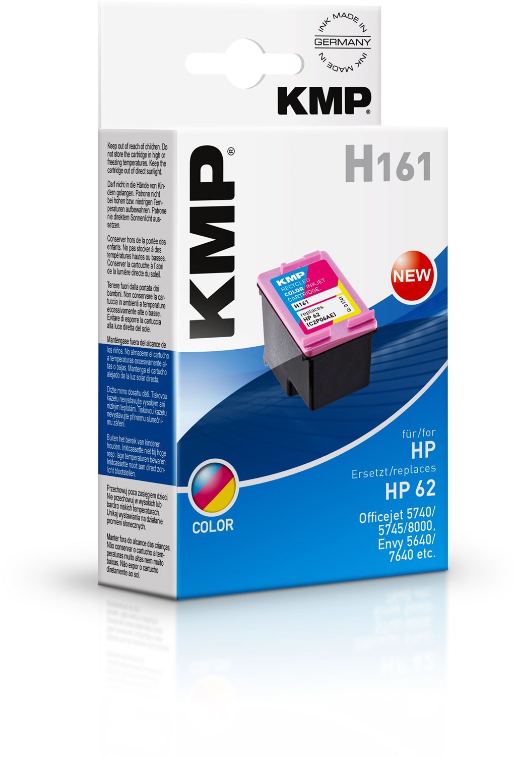 Kmp Printtechnik Ag 1741 4830 H161 Ink Cartridge 3-colours ~e~