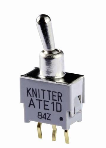 knitter-switch ate 1d-ra ate 1d-ra kippschalter 48v dc/ac 0.05a 1 x ein/ein rastend 1st.