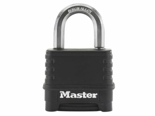 Kombinationsschloss Master Lock M178eurd Stahl Zink Schwarz