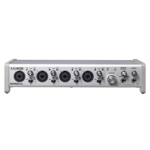 Kompaktes Series 208i Usb-audio-/midi-interface Mit Dsp-mixer & Software-bundle
