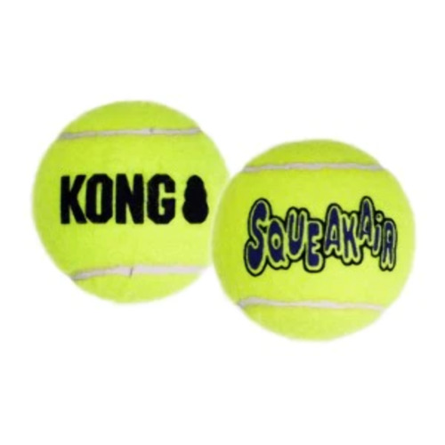 Kong Squeakair Balls - 2 X 2 Stück, Ø 8 Cm (größe L)