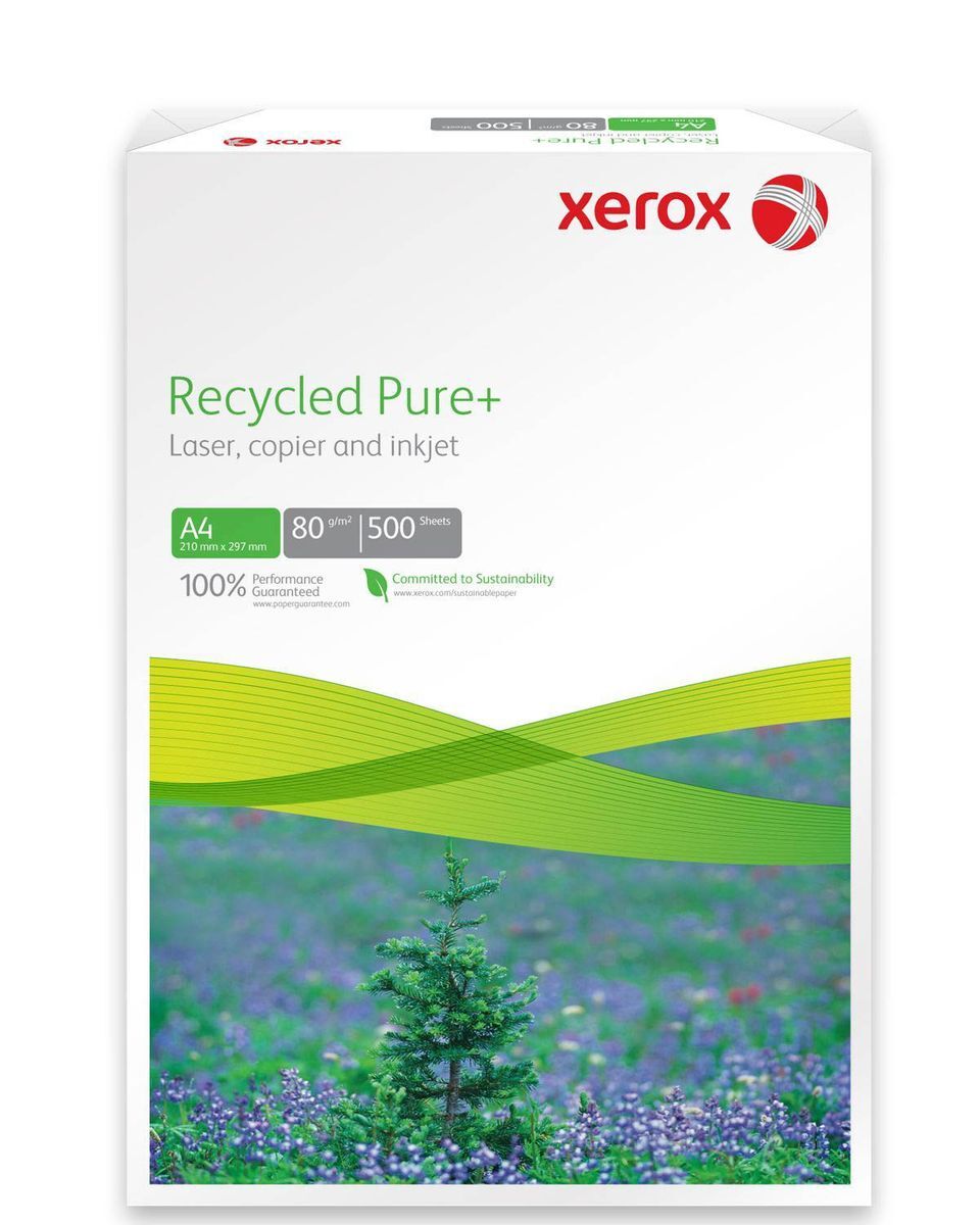 Kopierpapier Recycling Xerox Recycled Pure+ 80g Druckerpapier Ohne Bleichmittel