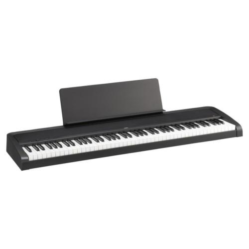 Korg B2 Digitalpiano, Keyboard, E-piano (mit Notenpult, Dämpferpedal Und Lern...