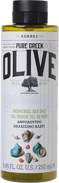 korres pure greek olive olive & sea salt duschgel
