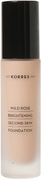 korres wild rose brightening second skin foundation 30 ml wrf2