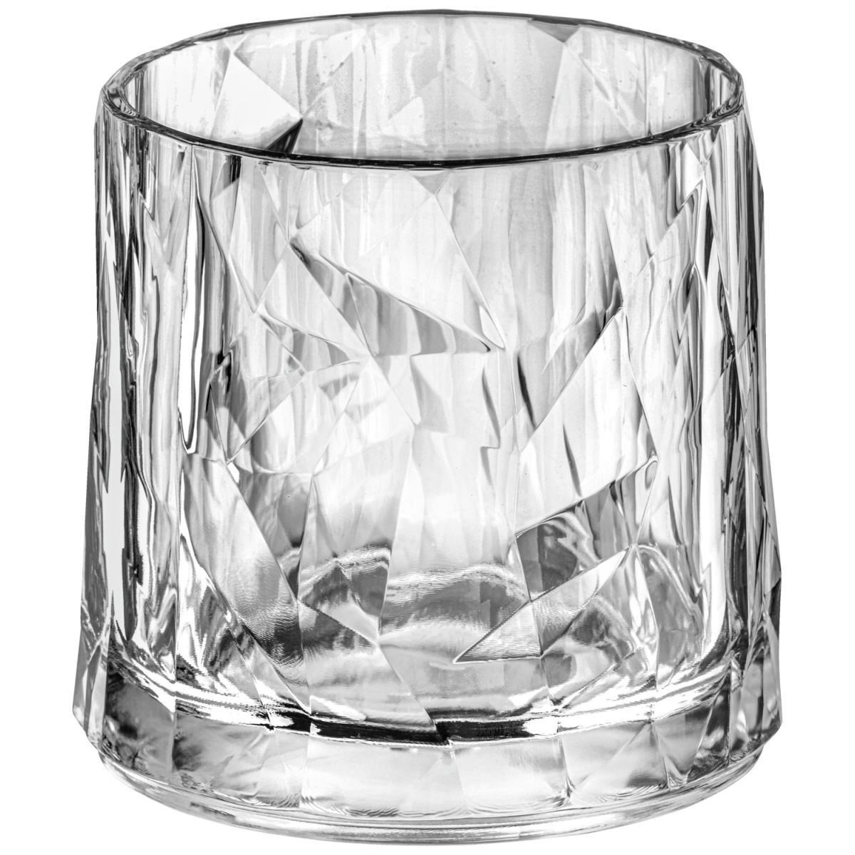 koziol trinkglas lowball club no. 2 superglas; 330ml, 9.2x8.7 cm (Ã˜xh); ; 0.25 l fÃ¼llstrich, 50 stÃ¼ck / packung transparent