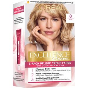 L’oréal Paris Collection Excellence 3-fach Pflege Creme Farbe 8 Blond