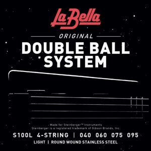La Bella Bass Saiten 40-095 Double Ball Steinberger Headless 4saitig - Saitensatz Für 4-saiter E-bass