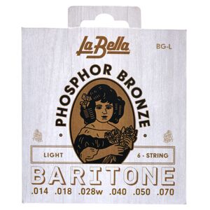 La Bella Bg-l Phosphor Bronze Baritone