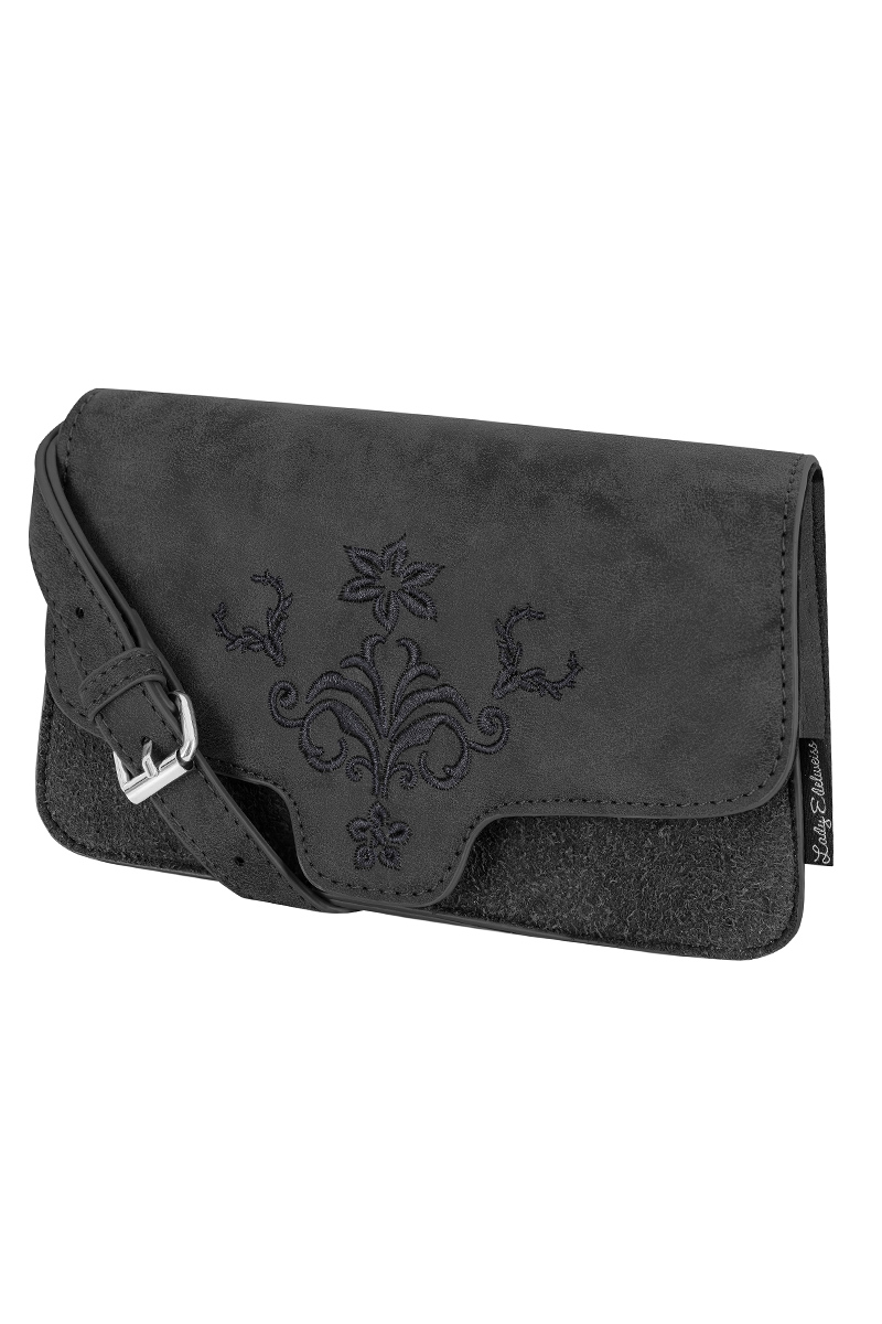 lady edelweiss trachtentasche 012613 schwarz donna