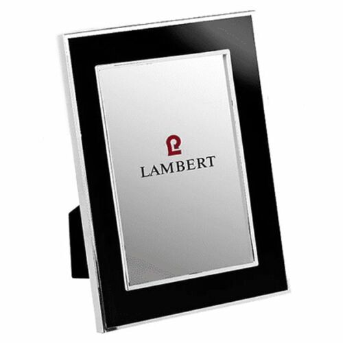 Lambert Portland Bilderrahmen - Silberfarben/schwarz - 17,7x22,7 Cm - Für 13x18 Cm Bilder