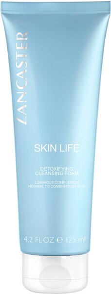 lancaster skin life detoxifying cleansing foam 125 ml donna