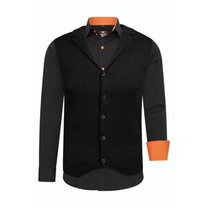 Langarmhemd Rusty Neal Gr. Xl, Euro-größen, Orange (schwarz, Orange) Herren Hemden Langarm