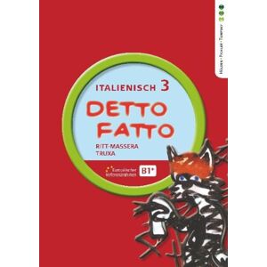 Laura Ritt-massera - Gebraucht Detto Fatto - Italienisch, Band 3, Lehrbuch - Preis Vom 29.04.2024 04:59:55 H