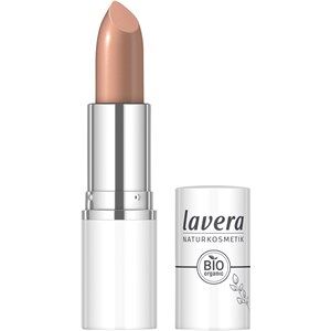 lavera cream glow lipstick lippenstift rosa