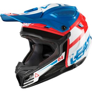 Leatt Gpx 4.5 V25 Motocross Helm - Weiss Türkis Blau - 2xl - Unisex