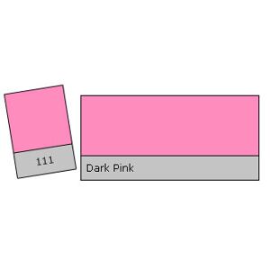 Lee Filter Roll 111 Dark Pink Dark Pink