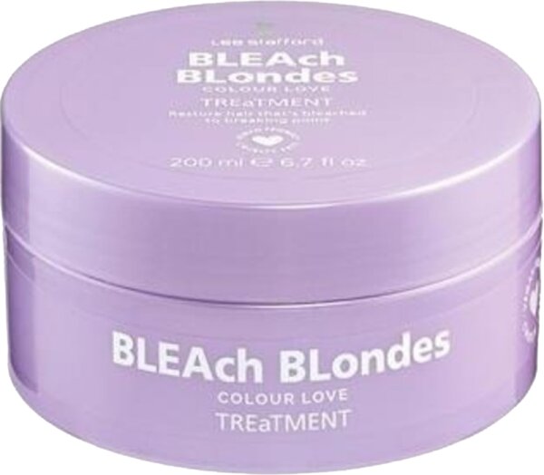 lee stafford bleach blonde colour love colour treatment haarmaske 200ml
