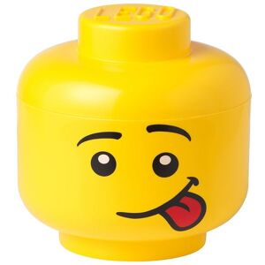 Lego Aufbewahrung Kopf Groß Dumm Junge Zungen Aus Brandneu In Box