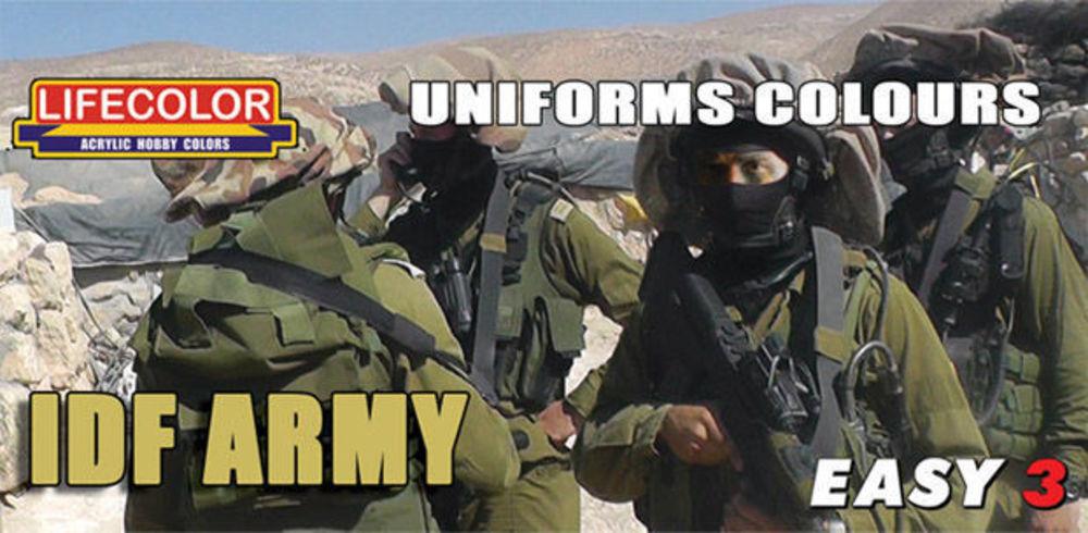 lifecolor uniforms colours idf army