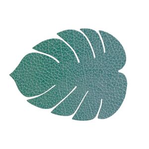 Lind Dna Monstera Leaf Hippo Glasuntersetzer - 8er Set - Pastel Green - 8er Set - 14x12 Cm