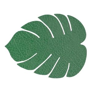 Lind Dna Monstera Leaf Hippo Glasuntersetzer - 8er Set - Forest Green - 8er Set - 14x12 Cm