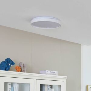 Lindby Led Smart Home Deckenlampe 'mirren' Dimmbar (modern) In Weiß Aus