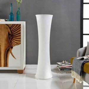 Lindby Stehlampe 'liana' (modern) In Weiß Aus Textil U.a. Für Wohnzimmer &