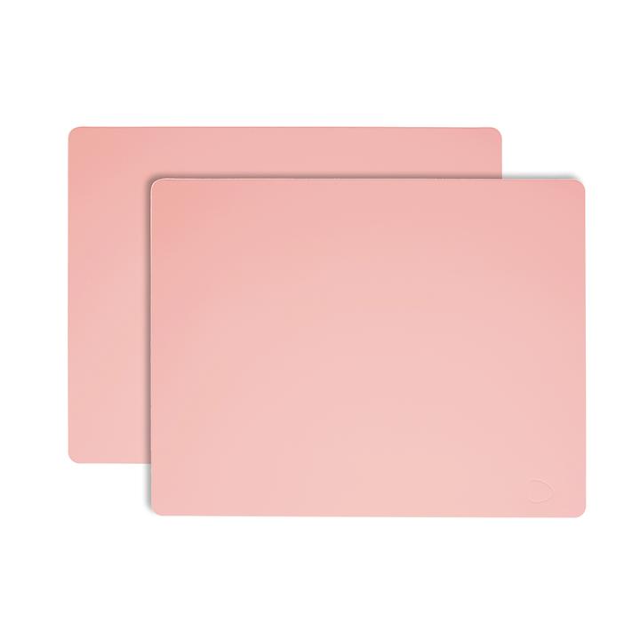 linddna platzset 2er-set tablemat rosÃ© eckig rosa