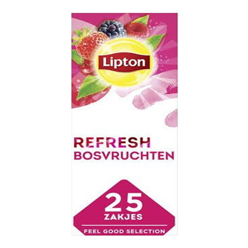 lipton - feel good selection schwarzer tee waldfrüchte - 6x 25 teebeutel