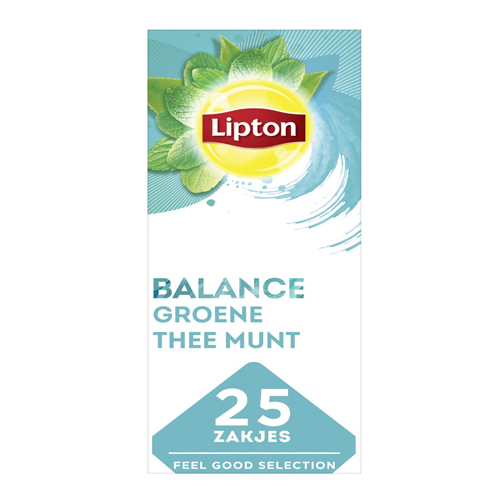 lipton - feel good selection grüntee minze - 6x 25 teebeutel