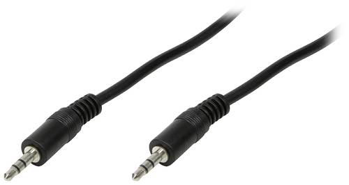 logilink audio kabel 2m 2x3,5mm male stereo ca1050