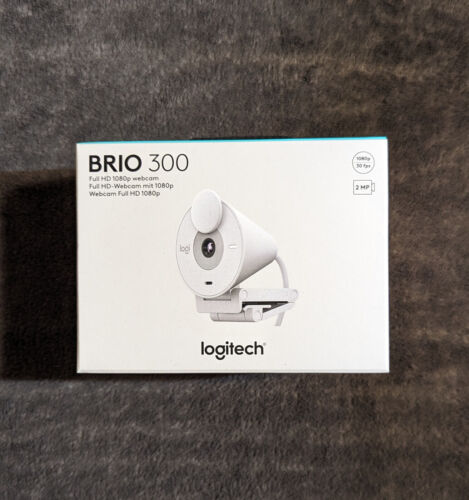Logitech Brio 300 Webcam 2 Mp 1920 X 1080 Pixel Usb-c Bianco