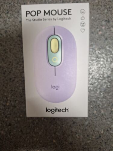 Logitech Pop Mouse Bluetooth Maus Mit Emoji-taste Usb Mac Pc Daydream/mint