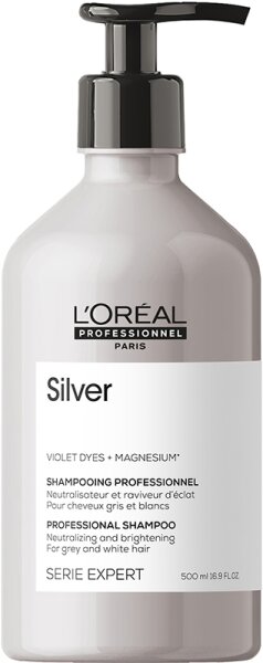 Loreal Serie Expert Silver Shampoo 500 Ml Anti-gelbstich Anti Yellow Gelbstich