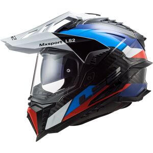 Ls2 Mx701 C Explorer Frontier G Motocross Helm - Schwarz Blau - Xs - Unisex