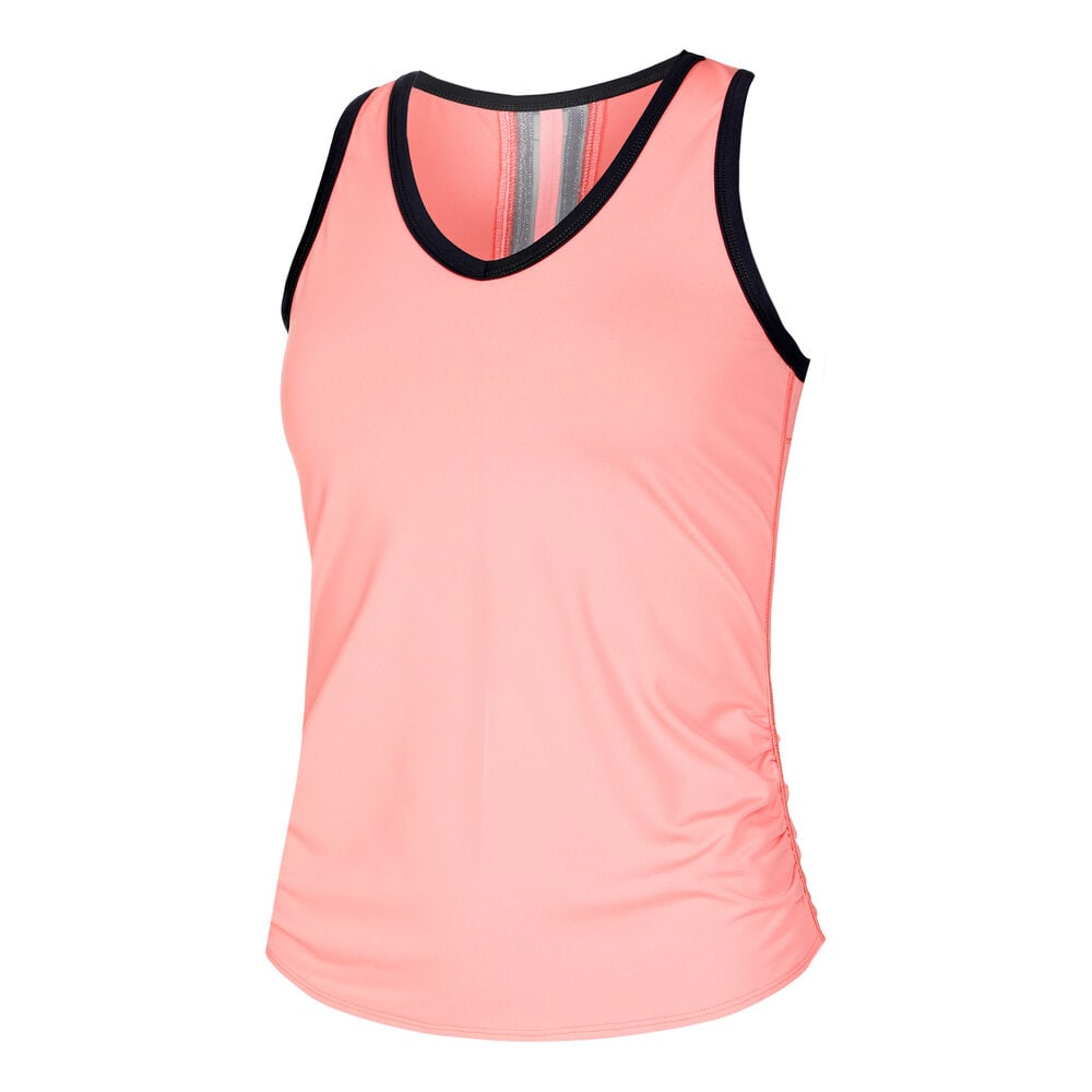 lucky in love olympian v-neck tank-top damen - xs apricot donna
