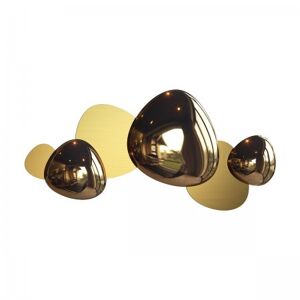 Luxus-glamour Wandleuchten In Gold, 3x13w Led, 550lm, 3000k, Ip20