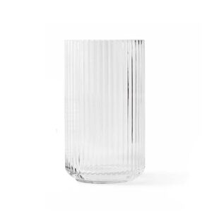 Lyngby Porcelæn Lyngby Vase H20.5 Klar Mundgeblasenes Glas