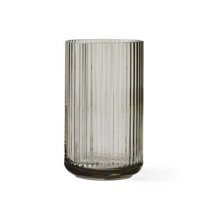Lyngby Porcelæn Lyngby Vase H20.5 Smoke Mundgeblasenes Glas