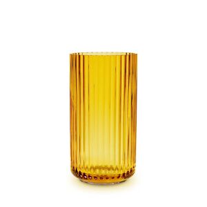 Lyngby Vase Glas Amber 15 Cm