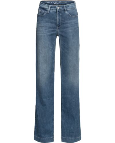mac jeans mac dream wide jeans mid blue wash wonderlight 42/32 blau donna