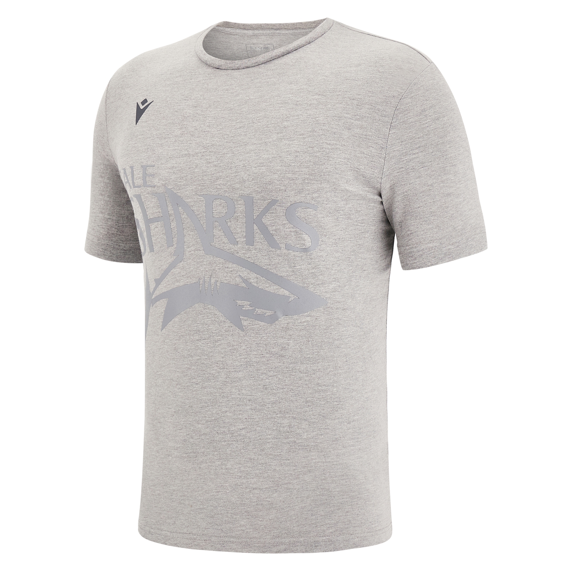 macron t-shirt sale sharks travel 2022/23 gris uomo