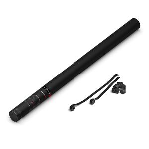 Magicfx Handheld Cannon Pro Streamers Black 80cm Elektrische Konfettikanone Konfetti Patrone Auffüllmaterial