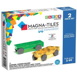 Magna-tiles Magnet Erweiterungsset - 2 Teile - Auto - Magna-tiles - One Size - Magnetspielzeug