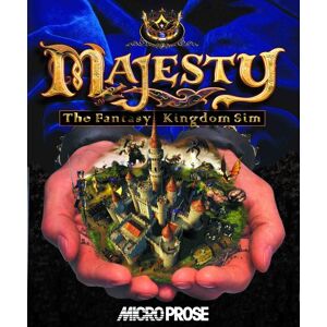 Majesty Fantasy Kingdom Sim Limited Pc Cd-rom Spiel Big Box Microprose 2000 Ovp